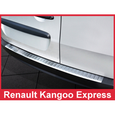 Nerez kryt- ochrana prahu zadného nárazníka Renault Kangoo Express 2012-16