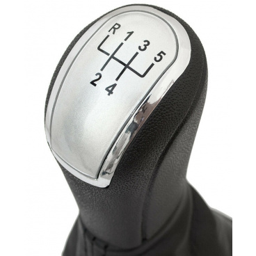 Hlavica radiacej páky s manžetou Škoda Octavia I. 1U 1.8,1.9TDi, 2.0i 5st. silver Hlavica radiacej páky s manžetou Škoda Octavia I. 1U 1.8,1.9TDi, 2.0i 5st. silver