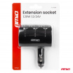 Rozdeľovač zásuvky zapaľovača 12V 24V 120W 90° AMIO-04358