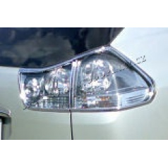 Lexus RX330 / 350 - 04-07 - kryty predných, zadných svetiel Chrome