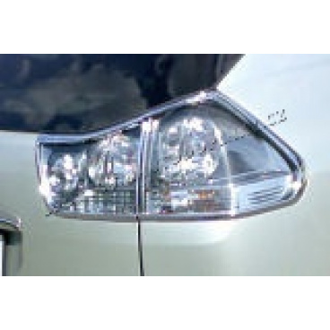 Lexus RX330 / 350 - 04-07 - kryty predných, zadných svetiel Chrome