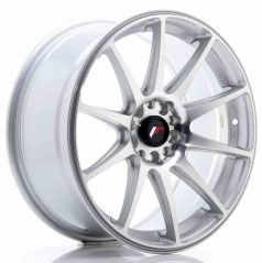 JR Wheels JR11 18x8,5 ET40 5x112/114 Strieborná Leštená