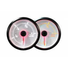 Hodiny Auto Gauge STP2W 52mm - Hladina paliva 10-180ohm