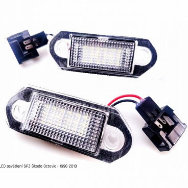 LED osvetlenie zadné ŠPZ Škoda Octavia I 1996-2010, VW Golf III