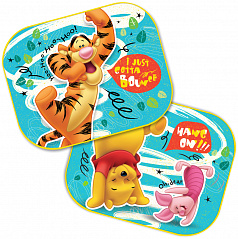 Clona sluneční na boční okno WINNIE THE POOH 2ks