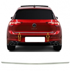 Nerez lišta spodnej hrany kufra VW Gollf VIII HTB 5D 2020+ (MK8)
