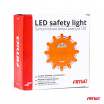 Núdzová výstražná lampa s funkciou baterky 3xAAA IP65 12SMD + 3SMD
