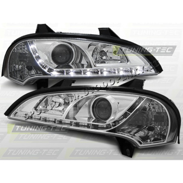 OPEL TIGRA 1994-00 PŘEDNÍ ČÍRÁ SVĚTLA DAYLIGHT LED CHROME OPEL TIGRA 1994-00 PŘEDNÍ ČÍRÁ SVĚTLA DAYLIGHT LED CHROME
