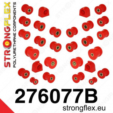 Subaru Impreza 2001+ GD GG StrongFlex kompletní sestava silentbloků 24-28 ks Subaru Impreza 2001+ GD GG StrongFlex kompletní sestava silentbloků 24-28 ks