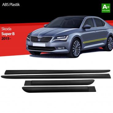 Plastové bočné ochranné lišty Škoda Superb III 2015+