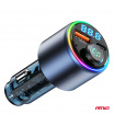 FM vysielač do auta 1×USB-A 1×USB-C 12V 24V