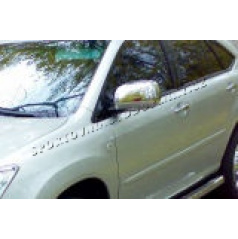 Lexus RX330 / 350 - 04-07 - kryty zrkadiel Chrome