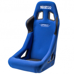 Pevná sedačka Sparco Sprint modrá FIA homologácia