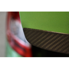 Spodná lišta zadných 5.dverí z pravého karbónu Omtec Škoda Octavia III Combi