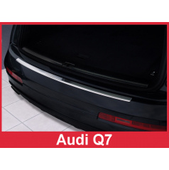 Nerez kryt- ochrana prahu zadného nárazníka Audi Q7 2006-15
