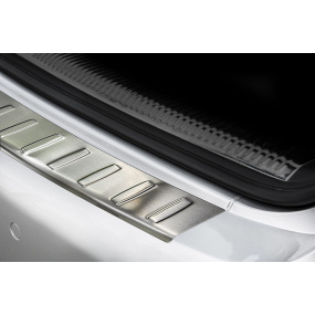 Nerez kryt- ochrana prahu zadného nárazníka Audi A4 B8 Combi 2008-12