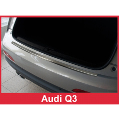 Nerez kryt- ochrana prahu zadného nárazníka Audi Q3 2011-16