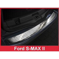 Nerez kryt- ochrana prahu zadného nárazníka Ford S-MAX II 2015-16