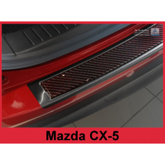 Carbon kryt- ochrana prahu zadného nárazníka Mazda CX-5 2014-17