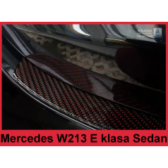 Carbon kryt- ochrana prahu zadného nárazníka Mercedes E W213 sedan 2016+