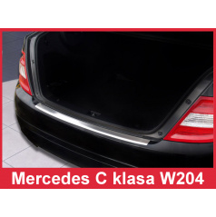 Nerez kryt-ochrana prahu zadného nárazníka Mercedes C W 204 2007-11