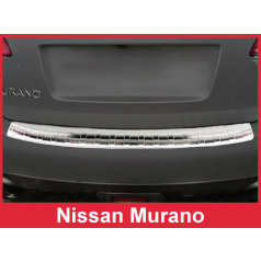 Nerez kryt- ochrana prahu zadného nárazníka Nissan Murano Z51 2008-16