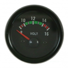Prídavný budík KET voltmeter 52 mm