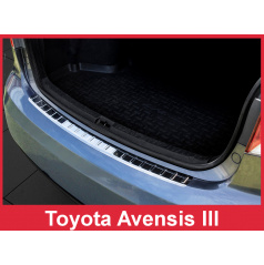 Nerez kryt- ochrana prahu zadného nárazníka Toyota Avensis III Mk 2008-12
