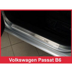 Nerez ochranné lišty prahu dverí 4ks Špeciálna edícia Volkswagen Passat B6 2005-10