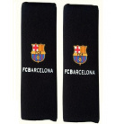 Originálne návleky na pásy s logom FC Barcelona čierne