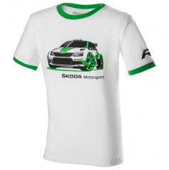 Originálne detské tričko Škoda Motorsport