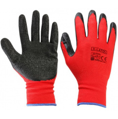 Bezšvové rukavice pre mechaniky (nylon / latex)