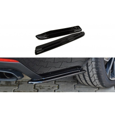 Bočné difúzory pod zadný nárazník pre Škoda Octavia RS Mk3, Maxton Design (plast ABS bez povrchovej úpravy)