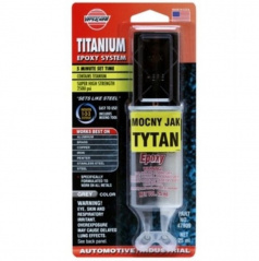 Titánové epoxidové 2-zložkové lepidlo s časticami titánu 25 ml