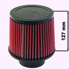 Športový vzduchový filter K&N RR-3001 (vstup 60-76 mm)
