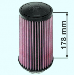 Športový vzduchový filter K&N RR-3001 (vstup 102 mm)