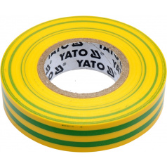 Izolačná páska elektrikárska PVC 15mm / 20m žltozelená