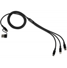 Originálny nabíjací kábel Škoda 4v1 USB + USB - C + Lightning