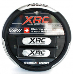 Športový poťah volantu + návleky pásov Race Sport XRC