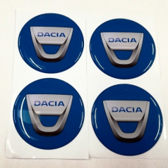 Znak Dacia priemer 55 mm, 4 ks