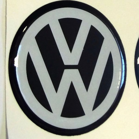Znak VW priemer 55 mm, 4 ks