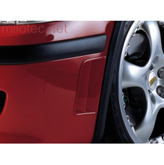 Bočné výduchy predného nárazníka, ABS-čierny, Škoda Octavia Facelift