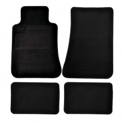 Autokoberce textilné čierne pre celé auto III