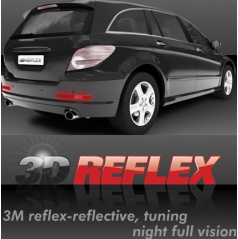 Reflexná samolepiaci fólia 3D reflex 2 ks