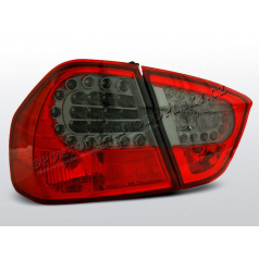 BMW E90 05-08 Zadné LED lampy red, smoke (LDBM52)