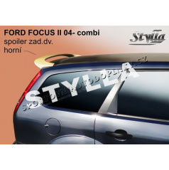 Ford Focus II combi 04+ spoiler zadných dverí horný (EÚ homologácia)