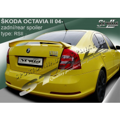 Škoda Octavia II htb 04+ spoiler zadnej kapoty RS II (EÚ homologácia)