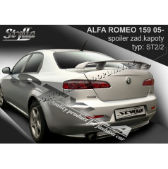 Alfa Romeo 159 05+ spoiler zadnej kapoty (EÚ homologácia)