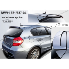BMW 1 E81 E87 2004- zadný spoiler (EÚ homologácia)