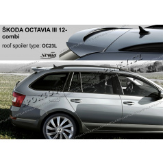 Spoiler zadných dverí horný Škoda Octavia III combi (EÚ homologácia)